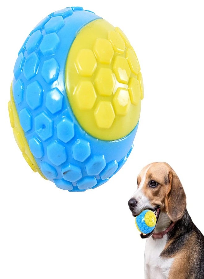 Sage Square Squeak 'n Play Dog Ball Toy - Interactive & Durable Chew Toy for Hours of Fun - Squeaky Sound - Ideal for Small to Large Dog - Image 1